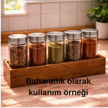 Ahşap Baharat Standı