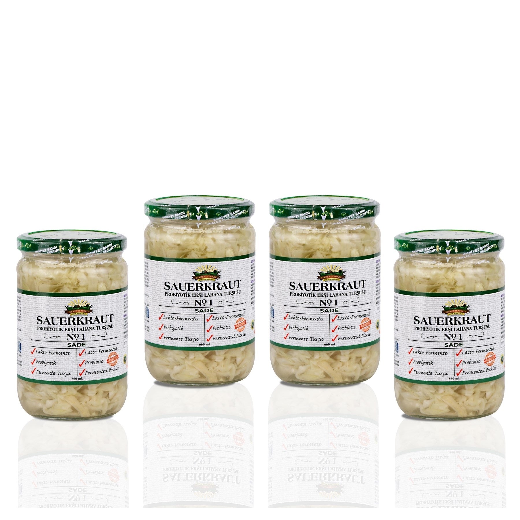 Sade Lahana Turşusu (4x660 cc) No1