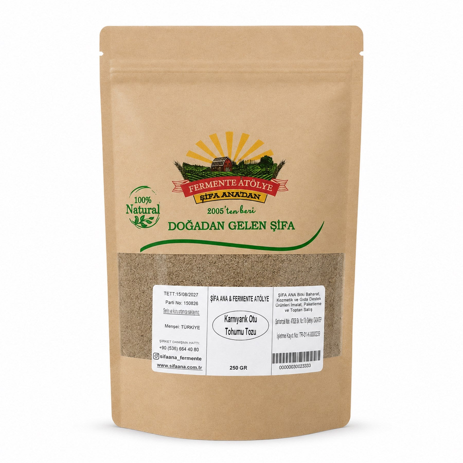 Karnı Yarık Tohumu (250 GR)