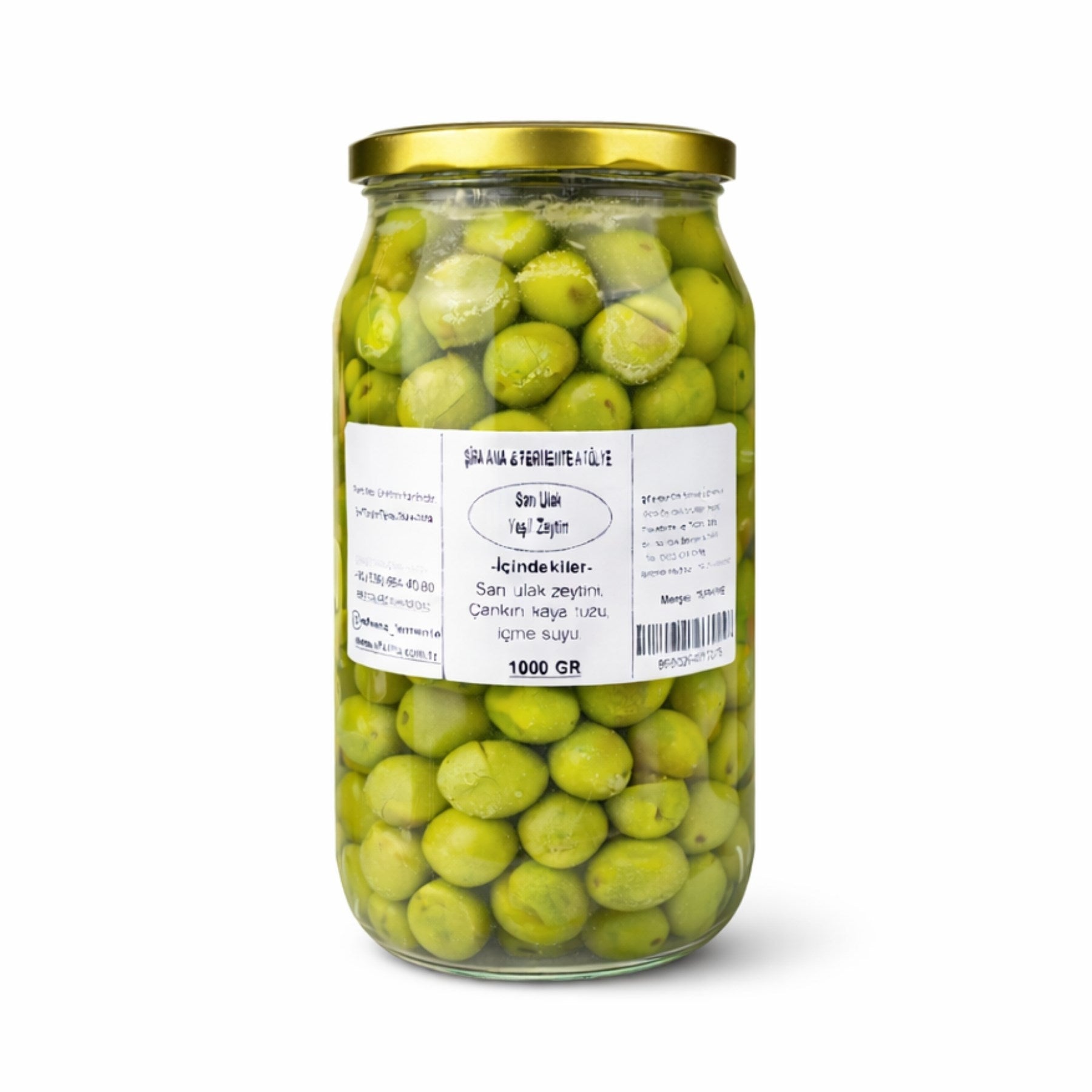 Sarı Ulak Yeşil Zeytin (Taş kırma) (1000CC)