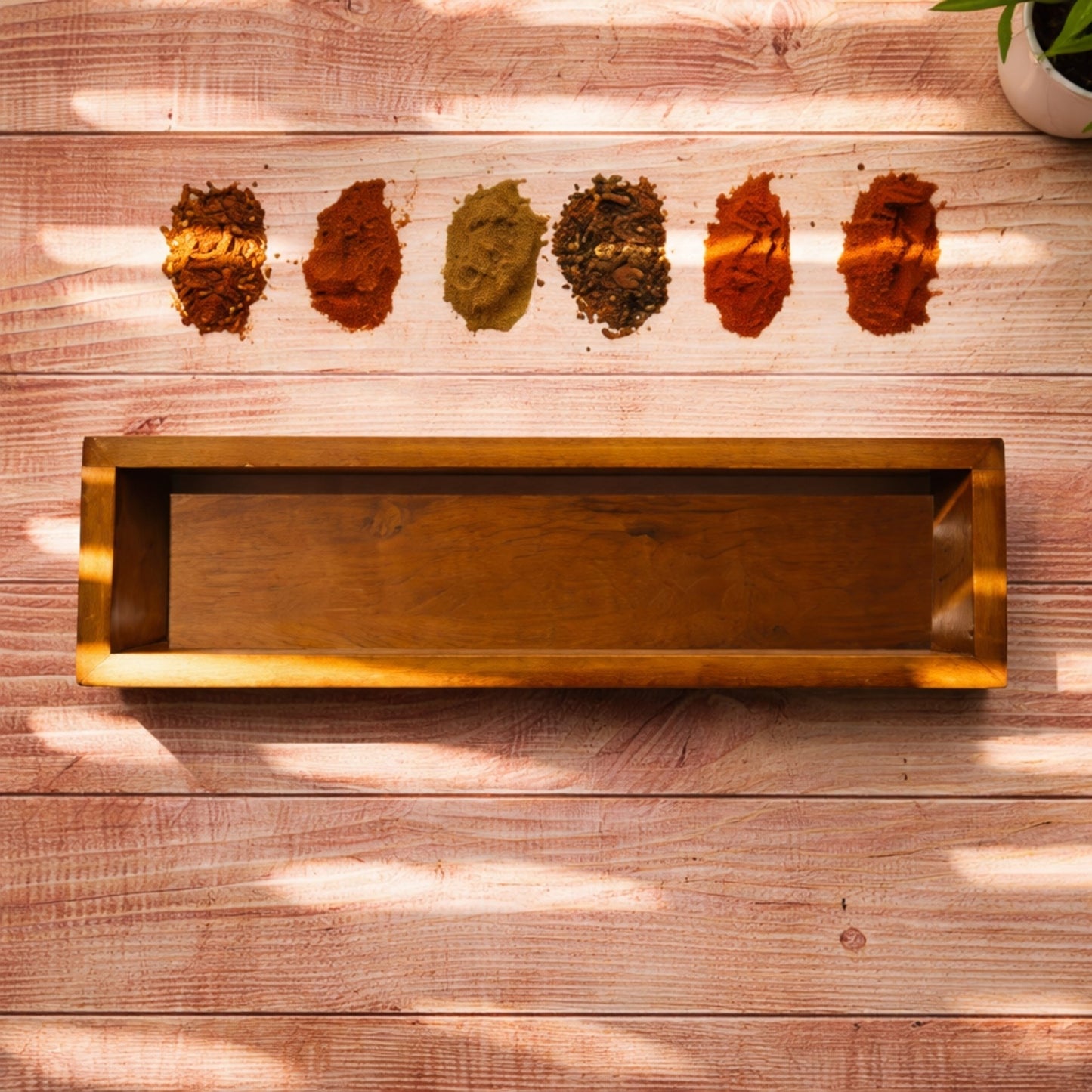 Ahşap Baharat Standı