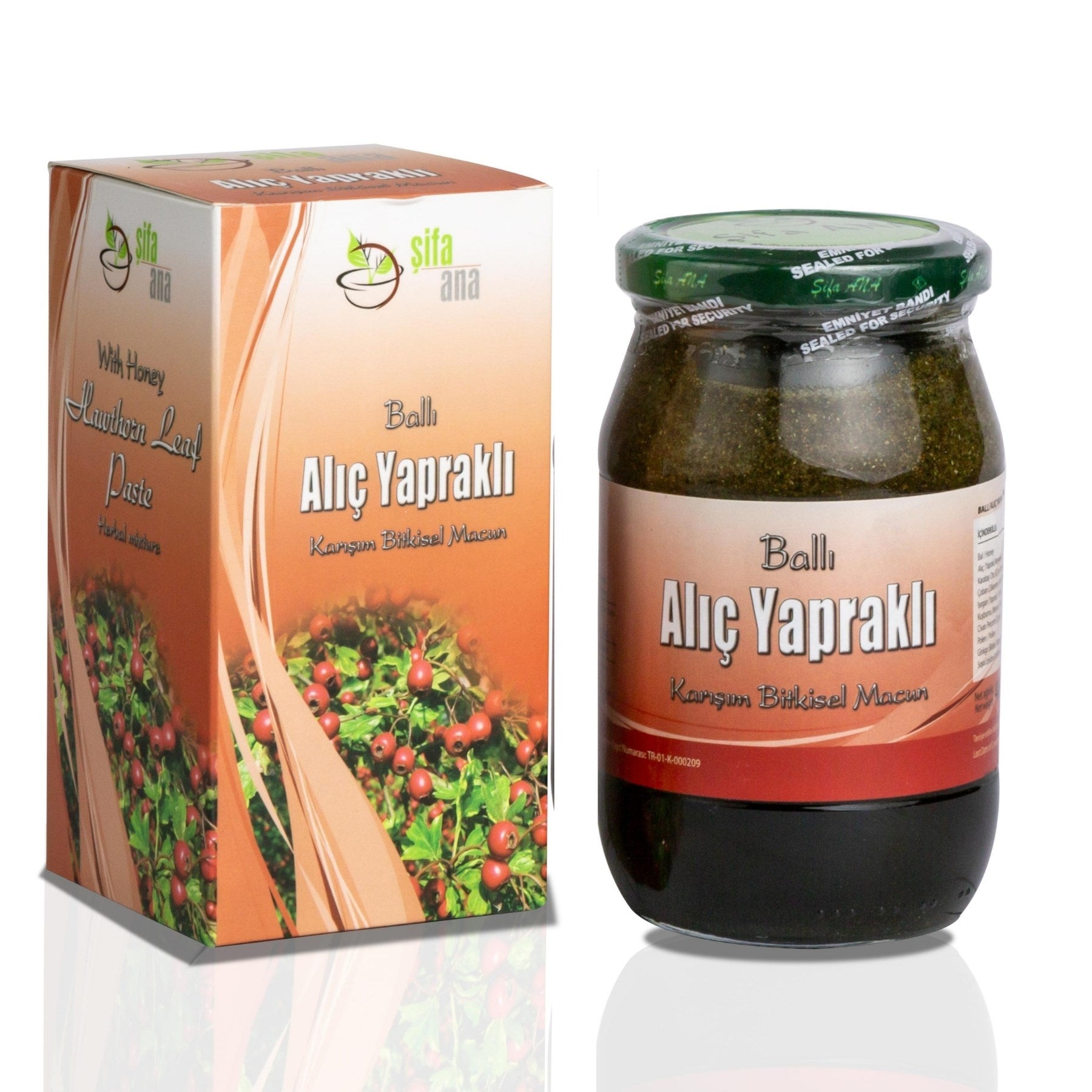 Alıç Yapraklı Ballı Bitkisel Karışım Macun (460 gr.)