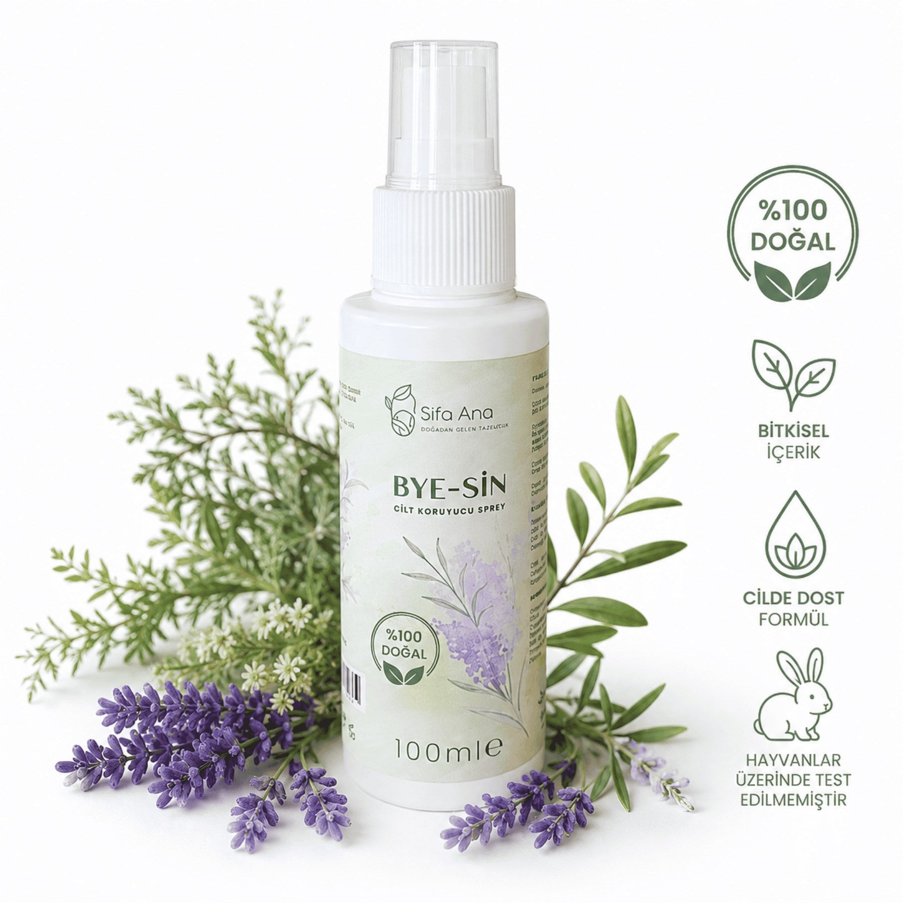 BYE-SİN 100 ML CİLT KORUYUCU SPREY