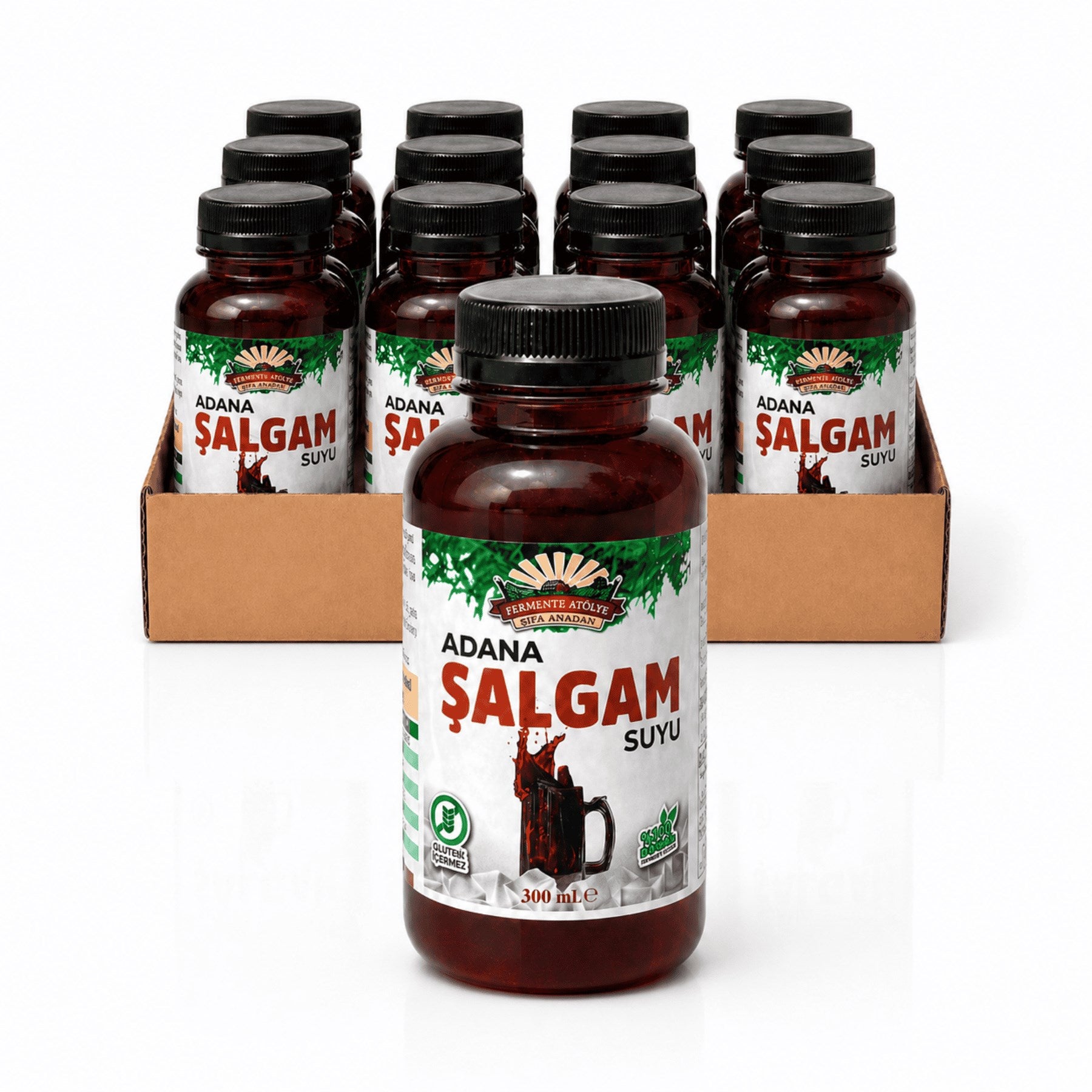 Adana Şalgamı Acısız (12x300 ml)