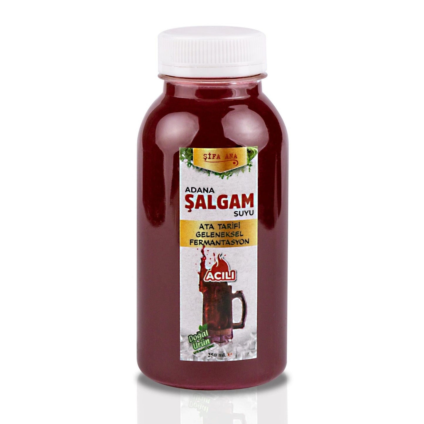 Adana Şalgamı Acılı (6x300ml)