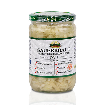 Sauerkraut (Ekşi Lahana Turşusu) No1 Sade (660cc.)