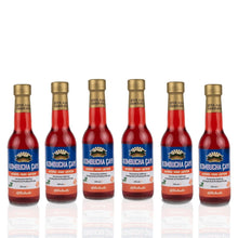 6 Adet Hibiskuslu Kombucha (250ml.) Cam Şişede