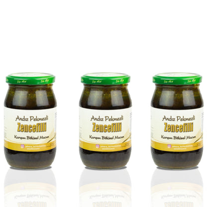 3 Adet Zencefilli Andız Pekmezli Macun (3x430 gr.)