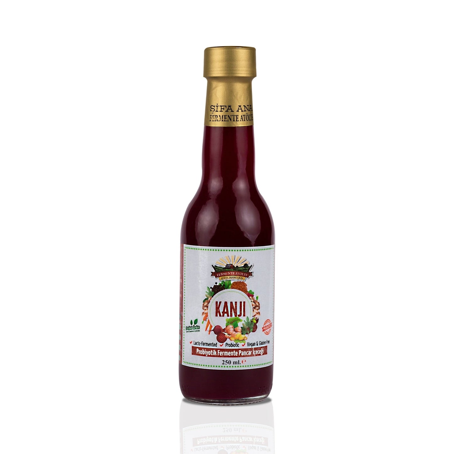 Pancar Kanji (250ml.) Cam Şişede
