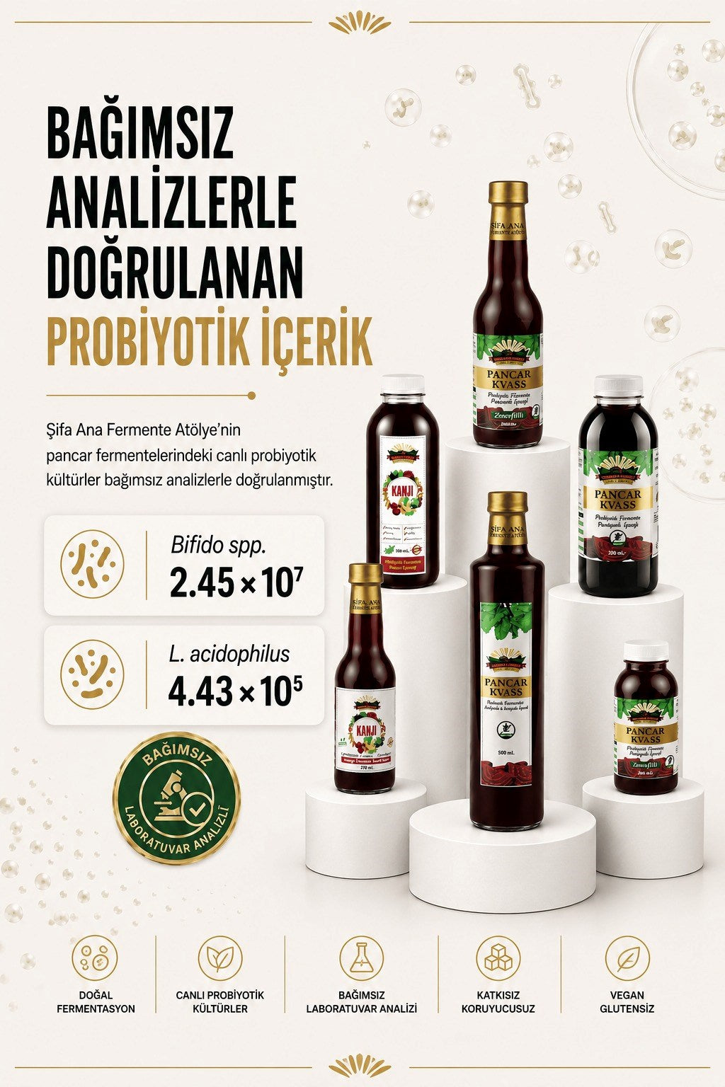 6 Adet Pancar Kanji (500 ml.) (Pet Şişede)