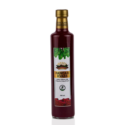 Pancar Kvass (500 ml.) Cam Şişede