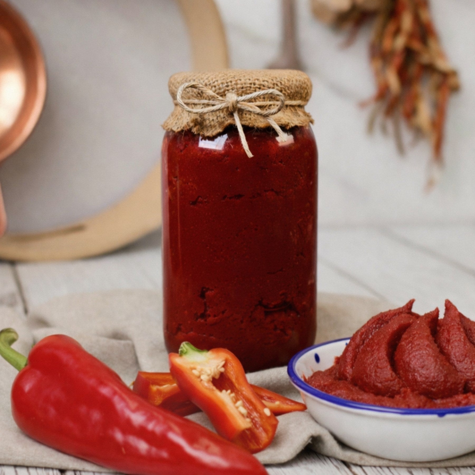 Adana Domates Salçası (1 Kg) Güneşte Pişmiş